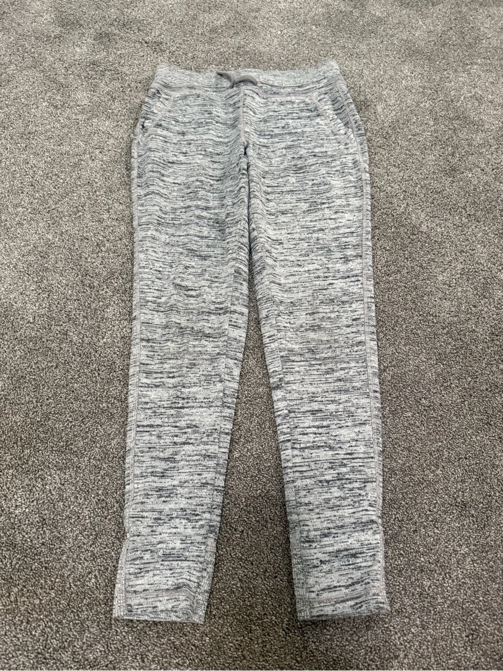 Athleta Girl Good Times Heathered Gray Joggers Sz L/12